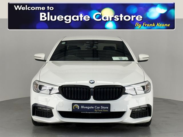 Image for 2020 BMW 5 Series 520D M SPORT**FULL BMW SERVICE HISTORY**20"ALLOYS**HARMON KARDON**REVERSE CAMERA**TOUCH SCREEN MEDIA DISPLAY**DUAL CLIMATE CONTROL**BLACK LEATHER INTERIOR**FRONT HEATED SEATS**DRIVE MODES**