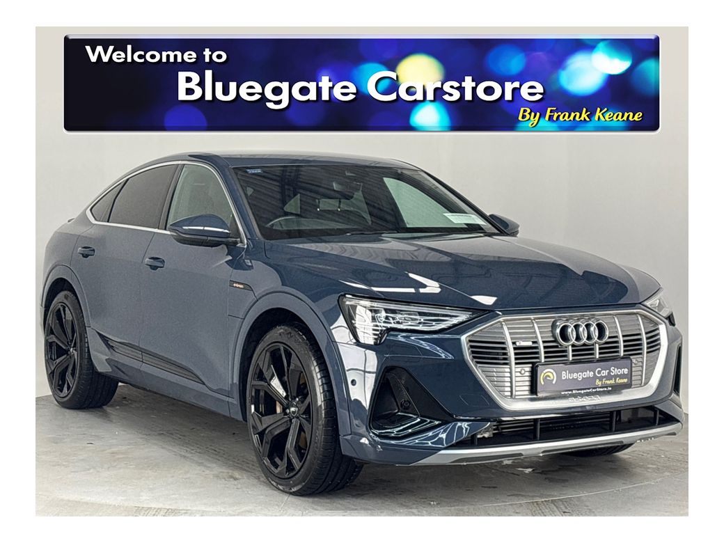 Image for 2022 Audi e-tron S LINE 55 QUATTRO SPORTBACK**22" Upgraded Alloys**Digital Dash**Touchscreen Media**Reverse Camera**Keyless Start**Black Leather Interior**Heated Seats**Electric Memory Seats**Apple CarPlay**Sat Nav**