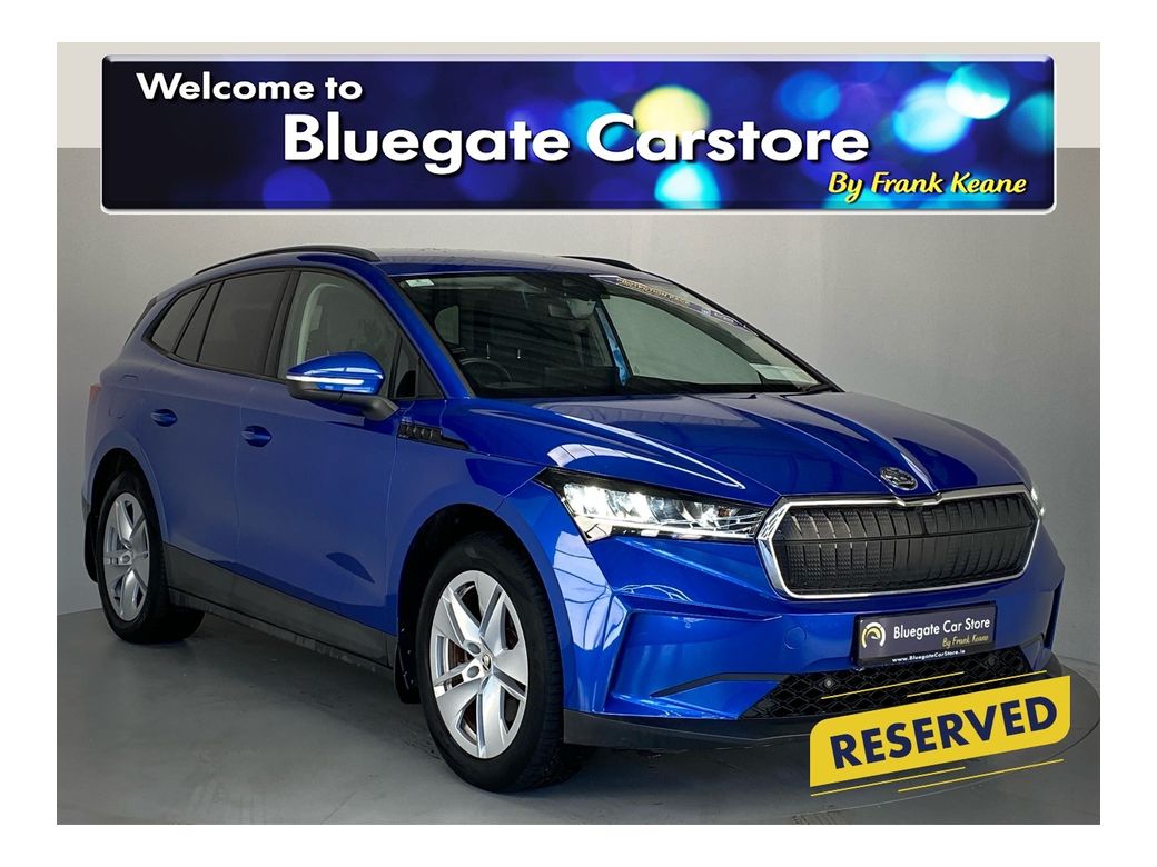 Image for 2023 Skoda Enyaq 60 IV 5DR AUTO**HEATED MULTIFUNCTIONAL STEERING WHEEL**FULL LEATHER INTERIOR**FRONT HEATED SEATS**SMART CLIMATE CONTROL**PARKING SENSORS**REVERSE CAMERA**TOUCH SCREEN MEDIA DISPLAY**APPLECARPLAY**