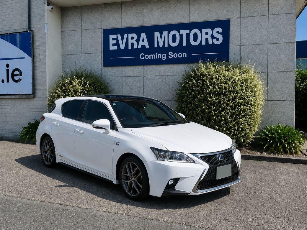 Image for 2017 Lexus CT 200h F-SPORT AUTOMATIC HYBRID 1.8 PETROL //FULL LEATHER HEATED SEATS//REVERSE CAMERA//KEYLESS ENTRY//ADAPTIVE CRUISE CONTROL//