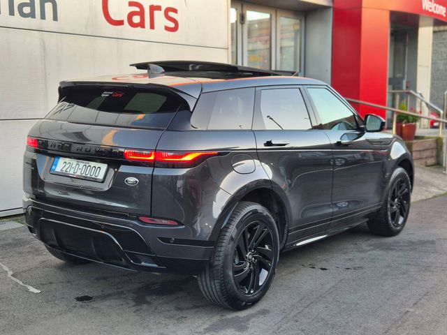 Image for 2022 Land Rover Range Rover Evoque R-Dynamic S P300e 1.5 Petrol Plug-In Hybrid Auto, Opening Panoramic Sunroof, Black Leather Seats - First Registered November 2022 - Trade in Price €37, 999.