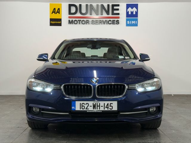 Image for 2016 BMW 3 Series **316D **SPORT ** AUTO **17'' POLISHED SILVER **MULTIPLE SERVIVE HISTORY **CREAM LEATHER INTERIOR **HEATED SEATS **MULTI FUNCTION STEERING WHEEL **MULTI DRIVE MODE **PUSH START **AUTO START STOP **