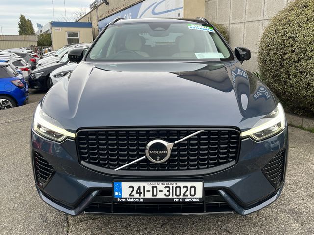 Image for 2024 Volvo XC60 T6 AWD DARK PHEV HYBRID AUTOMATIC 2.0 PETROL //HIGH SPEC//PANORAMIC GLASS ROOF//HARMAN KARDON SOUND SYSTEM//FULL LEATHER HEATED SEATS//HEATED STEERING WHEEL//PILOT ASSIST//360 PARKING CAMERAS//