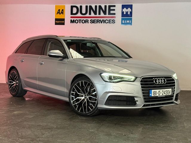 Image for 2018 Audi A6 UPGRADED 20"" ALLOY WHEELS**AVANT 2.0 TDI 150 SE S-T 4DR AUTO**FULL LEATHER**SAT NAV**HEATED SEATS**NCT**WARRANTY**FINANCE AVAILABLE