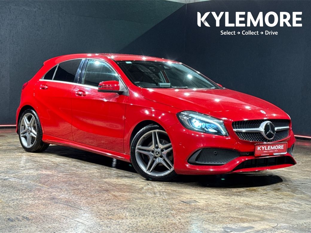 Image for 2018 Mercedes-Benz A Class A180 AMG STYLE - UPGRADED 18'' FACTORY ALLOYS - BLACK HALF LEATHER - PRIVACY GLASS - HEATED SEATS - REAR CAMERA
