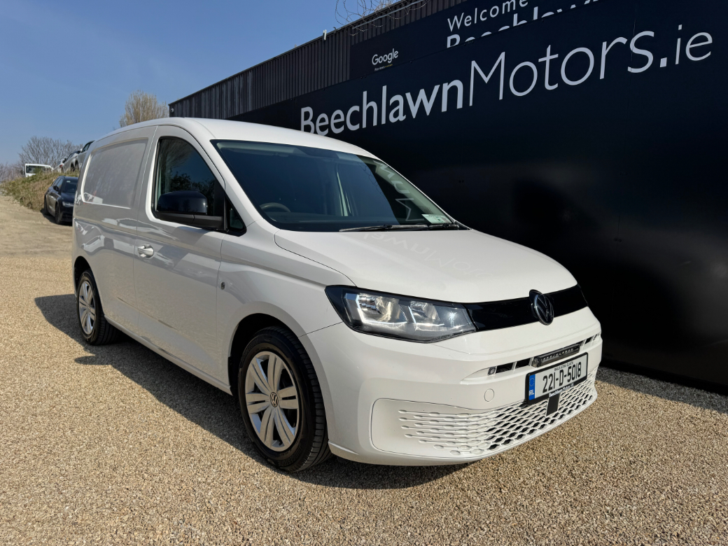 Image for 2022 Volkswagen Caddy 2.0 TDI 102 BHP BUSINESS CARGO // PRICE EXCL. VAT // GREAT CONDITION // FULL VW SERVICE HISTORY // 01/27 CVRT // ONE OWNER // CRUISE, PARKING SENSORS AND BLUETOOTH // 
