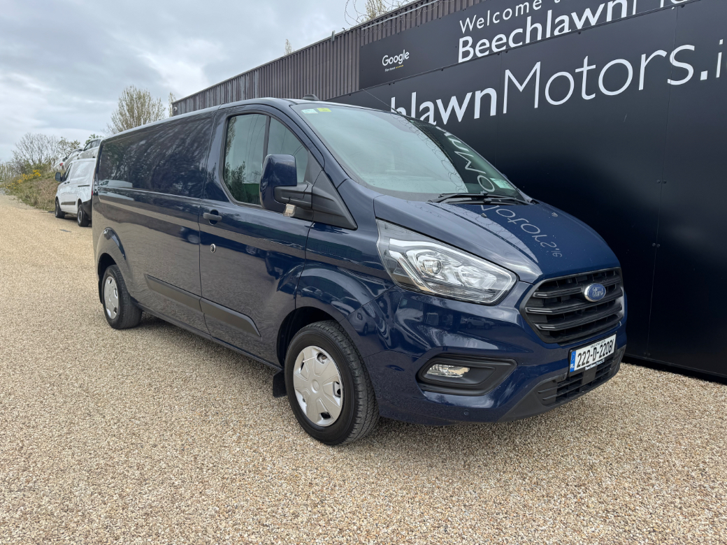 Image for 2022 Ford Transit Custom 170 PS 2.0 TDCI TREND LWB WITH AIR CON // PRICE EXCL. VAT // WET BELT/TIMING BELT REPLACED // STUNNING CONDITION // ONE OWNER // FULL SERVICE HISTORY // AIR CON, CRUISE AND PARKING SENSORS /// 