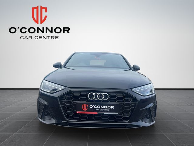 Image for 2024 Audi A4 Black suit, Audi badge and effortless diesel power — executive motoring never goes out of style.