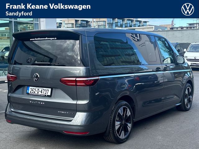 Image for 2025 Volkswagen Multivan T7 STYLE PHEV 240HP A6A LOH *DEMO MODEL* *19" HALMSTED ALLOYS* *FIXED PANAROMIC SUNROOF* *APPLE CARPLAY/ANDROID AUTO* *REAR VIEW CAMERA* *FRONT AND REAR PARKING SENSORS*