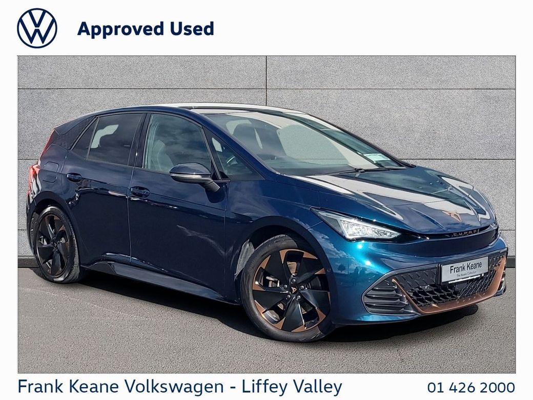 Image for 2022 Cupra Born 58KWH 204BHP *AURORA BLUE**ONE OWNER FROM NEW* *CARPLAY & ANDROID AUTO* *PRIVACY GLASS* *PCP AVAILABLE*