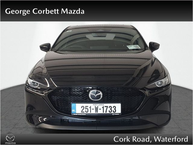 Image for 2025 Mazda Mazda3 HB e-SkyactivX 186PS 6MT FWD Homura SUNR - Tiny Mileage (From €112 per week)