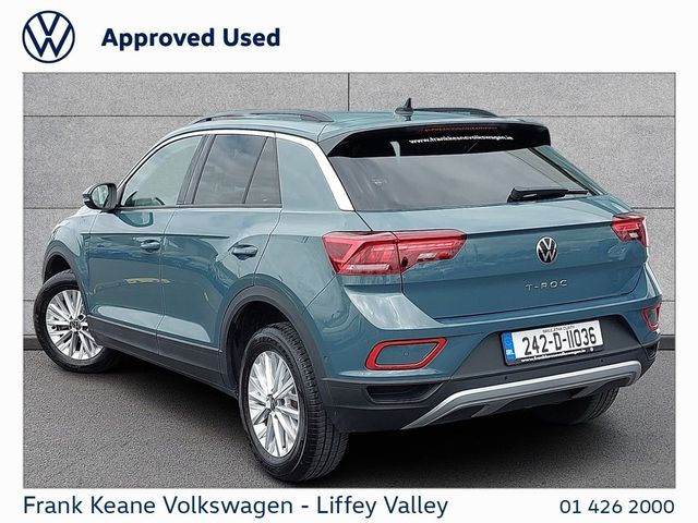 Image for 2024 Volkswagen T-Roc LIFE 1.0 TSI 110HP *PETROLEUM BLUE* *CARPLAY & ANDROID AUTO* *PCP AVAILABLE* *FRONT & REAR SENSORS*