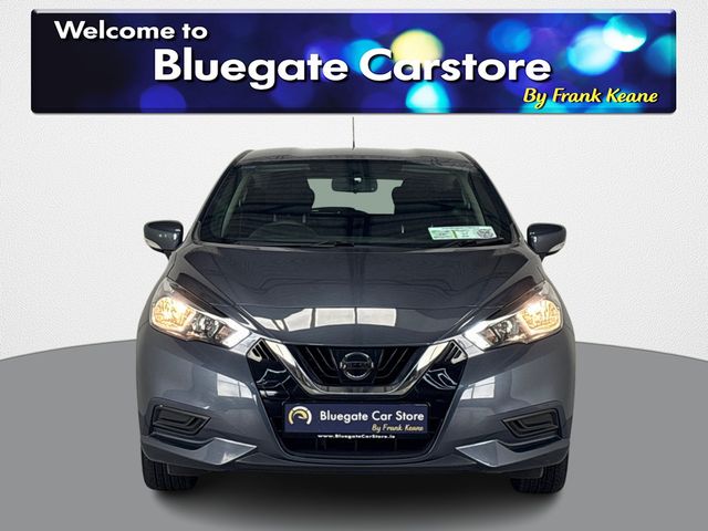 Image for 2019 Nissan Micra 1.0 SV*SEMI DIGITAL DASH**MULTIFUNCTIONAL STEERING WHEEL**TOUCH SCREEN MEDIA DISPLAY**BLUETOOTH**AIR CONDITIONING**BLACK CLOTH INTERIOR**FINANCE ARRANGED**16"ALLOYS**