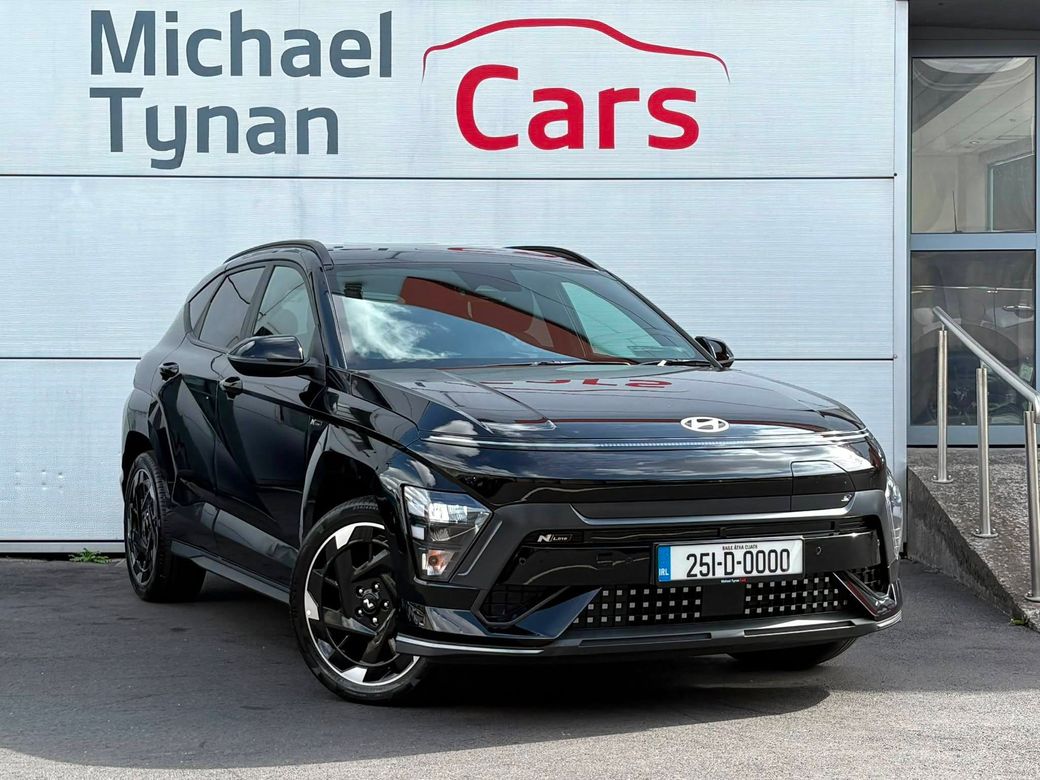 Image for 2025 Hyundai Kona N Line 65kWh Auto - Wireless Phone Charger, CarPlay, Camera, Heated Front Seats, 19" Alloys - First Registered July 2025 - Trade in Price €31, 888