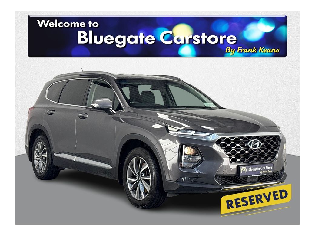 Image for 2020 Hyundai Santa Fe 4WD EXECUTIVE PLUS 7 SEATER**BLACK LEATHER INTERIOR**FRONT HEATED SEATS**TOUCH SCREEN MEDIA DISPLAY**REVERSE CAMERA**HEATED MULTIFUNCTIONAL STEERING WHEEL**REVERSE CAMERA**AIR CON**FINANCE ARRANGED**