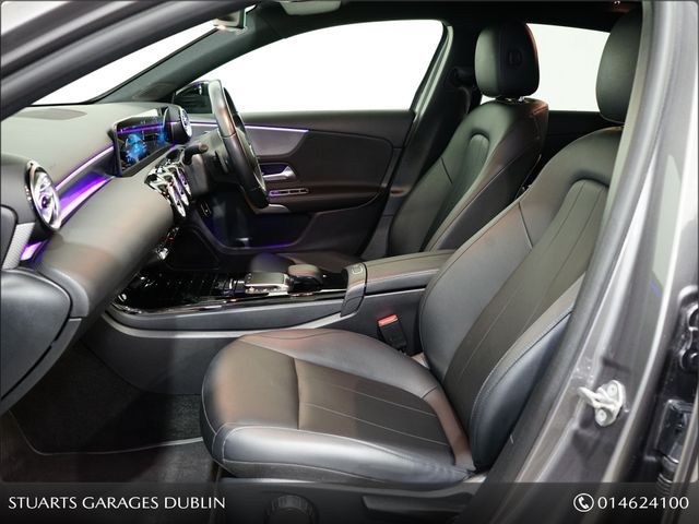 Image for 2022 Mercedes-Benz A Class A 250 PHEV 4DR Auto*FULL BLACK LEATHER, HEATED SEATS, REAR CAMERA, PARKING SENSORS FRONT & REAR, 17 INCH ALLOYS, BLACK MIRROR CAPS, AUTO LIGHTS & WIPERS, CRUISE & CLIMATE CONTROL, APPLE CARPLAY*