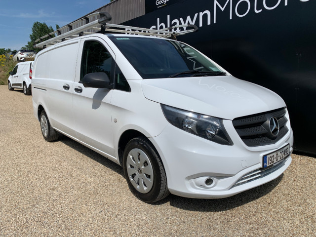 Image for 2019 Mercedes-Benz Vito 2.2 CDI 114 KA/L VAN // PRICE EXCL. VAT // GREAT CONDITION // 10/26 CVRT // AIR CON, BLUETOOTH AND REVERSE CAMERA // 