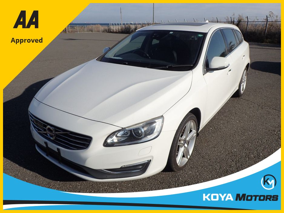 Image for 2018 Volvo V60 2.0 D4 SE LUXURY PLUS 190 BHP DIESEL AUTOMATIC // *PAN ROOF* // FULL HEATED LEATHER // REVERSING CAMERA // CRUISE CONTROL // LANE ASSIST // COLLISION WARNING SYSTEM // UPGRADED SPORT ALLOYS