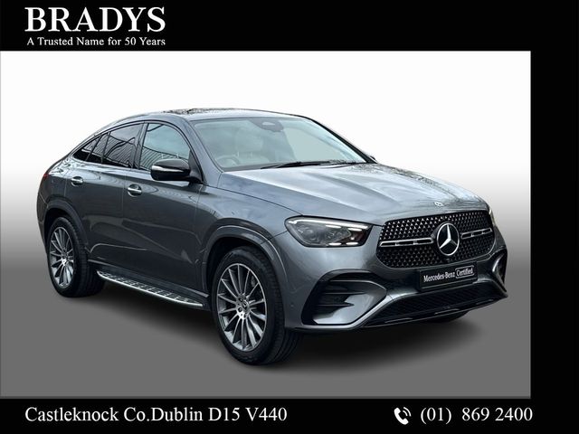 Image for 2024 Mercedes-Benz GLE Class GLE 350de Coupe 4Matic AMG Premium--Panoramic Sunroof, Side Steps, Night Package, Burmester Sound, Memory Seats, 