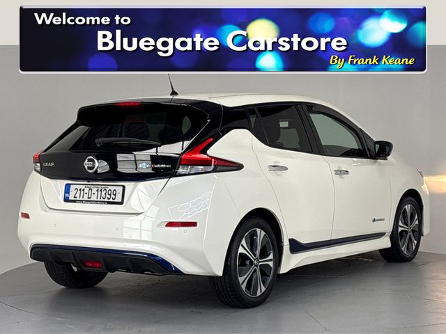 Image for 2021 Nissan Leaf PREMIUM 40KW**SEMI DIGITAL DASH**TOUCHSCREEN BLUETOOTH MEDIA**NAVIGATION**REVERSE CAMERA**PARKING SENSORS**ECO MODE**MULTIFUNCTIONAL STEERING WHEEL**CRUISE CONTROL**AUTO LIGHTS**AUTO WIPERS**ISOFIX**