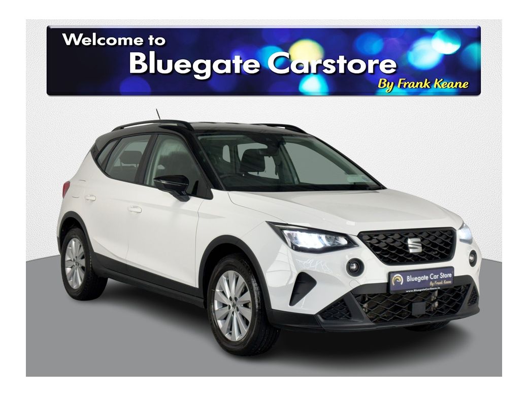 Image for 2023 SEAT Arona PA 1.0 TSI 110HP**DIGITAL DASH**MULTIFUNCTIONAL STEERING WHEEL**TOUCH SCREEN MEDIA DISPLAY**PARKING SENSORS**BLACK CLOTH INTERIOR**AIR CONDITIONING**ISOFIX**FINANCE AVAILABLE**