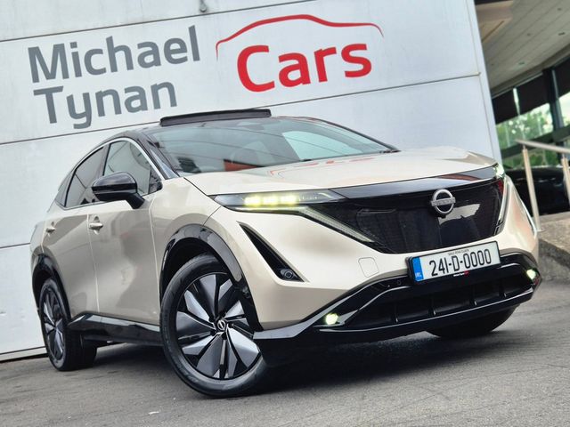 Image for 2024 Nissan Ariya 87kwh Advance, Sunroof, CarPlay, Camera, Privacy, 1/2 Leather - First Registered in February 2024 - Trade in Price €31, 888
