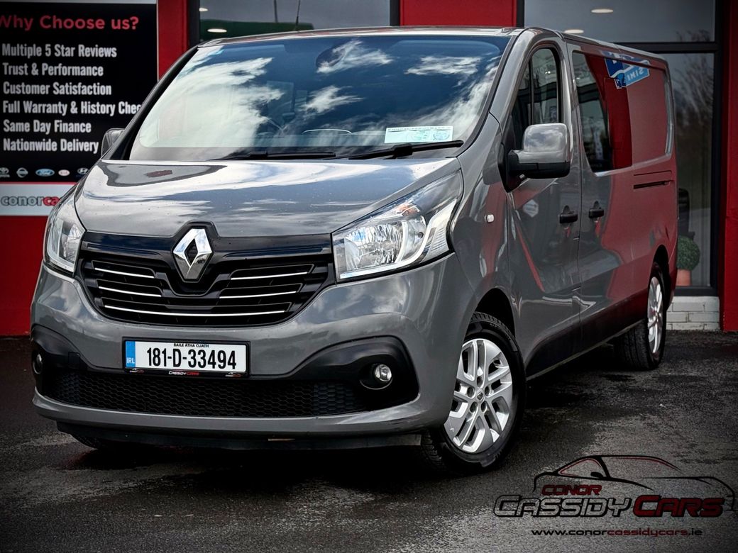 Image for 2018 Renault Trafic LL29 Energy DCI Sport *CREWCAB* // SAME DAY FINANCE // 6 SEATER CREWCAB // DEALERSHIP WARRANTY