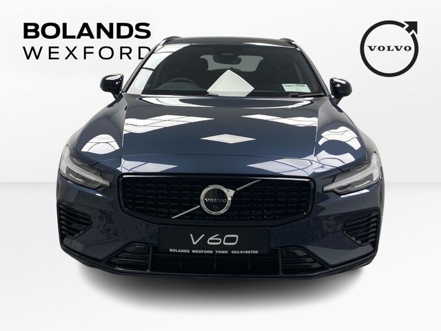Image for 2026 Volvo V60 Denim Bleu Plus with Charcoal Nappa leather