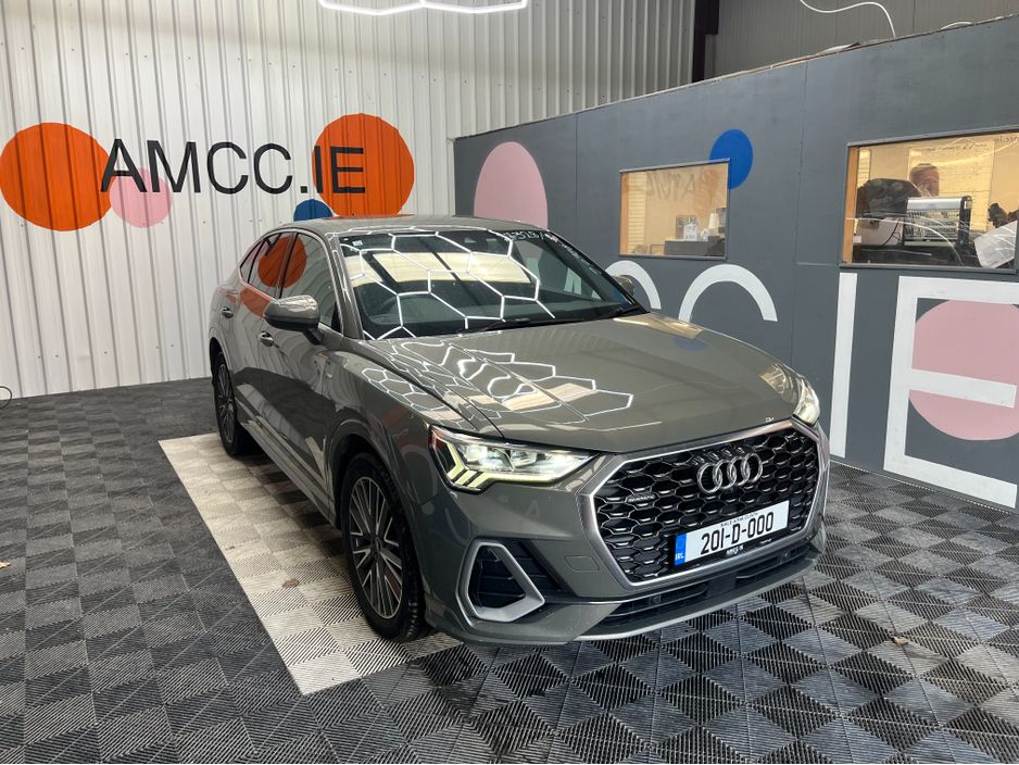 Image for 2020 Audi Q3 €34950! 2020 AUDI Q3 S-LINE QUATTRO AUTOMATIC SPORTBACK TDI QUATTRO 2.0L DIESEL / 89K KMS / ADAPTIVE CRUISE CONTROL, REVERSE CAMERA, HEATED SEATS & MORE