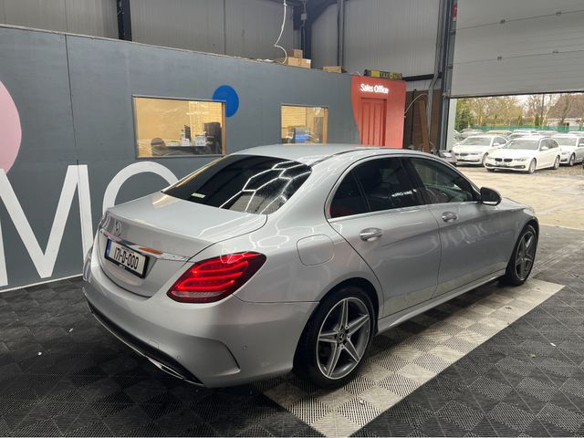 Image for 2017 Mercedes-Benz C Class €21950! 2017 MERCEDES-BEZN C220D LAUREUR EDITION 2.2 AUTOMATIC / CRUISE CONTROL / REVERSE CAMERA / ELECTRIC MEMORY & HEATED SEATS / PADDLE SHIFTERS / AMBIENT LIGHTS AND MORE