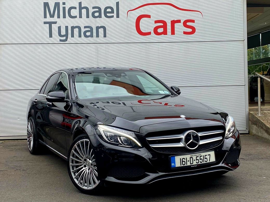 Image for 2016 Mercedes-Benz C Class C350e Premium Plus Plug-In Hybrid (279bhp) Upgraded 19'' Alloys, White Leather, Sunroof - First Registered April 2016 - Trade in Price €16, 888