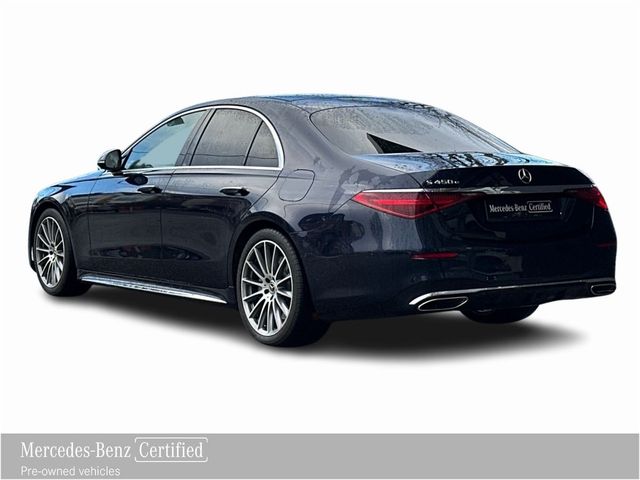 Image for 2024 Mercedes-Benz S Class S 450e AMG Line--Panoramic Sunroof, Nappa Leather, 20" Multispoke Alloys, Burmester Sound, Airmatic Suspension, Driver Assistance Pack, Memory Package, Urban Guard
