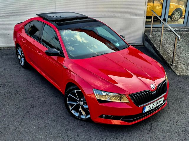 Image for 2019 Skoda Superb 2.0 Diesel Sportline manual, 19” Alloys, Panoramic Roof, 1/2 Leather, Camera, CarPlay/Android, Parking Sensors