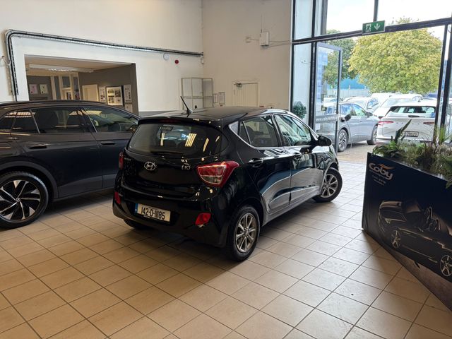 Image for 2014 Hyundai i10 1.0 Deluxe Auto 4DR. Irish Owned Car, NCT & TAX, 2Keys, Bluetooth, MFSW, Air Conditioning, Irish Radio, Alloy Wheels, Folding Rear Seats, Luggage Cover, USB/AUX and more.