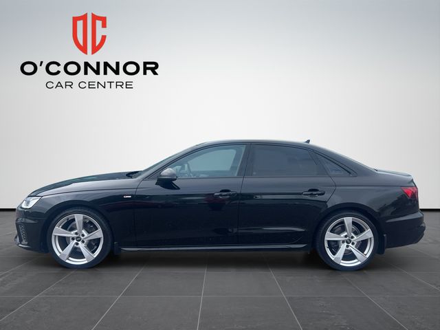 Image for 2024 Audi A4 Black suit, Audi badge and effortless diesel power — executive motoring never goes out of style.