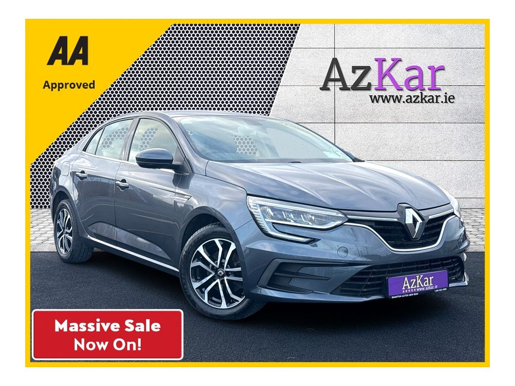 Image for 2021 Renault Megane 2021 SPORTTCE 1.0 PETROL 120BHP SALOON €93 PW WITH NO CASH DEPOSIT 10 DAY SALE NOW ON!!