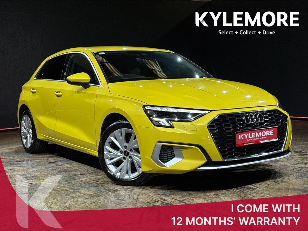 Image for 2023 Audi A3 FACE LIFT MODEL - 1.0 TFSI AUTOMATIC - HALF BLACK LEATHER UPHOLSTERY - REVERSE CAMERA