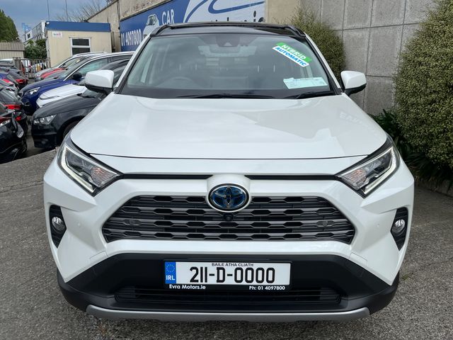 Image for 2021 Toyota Rav4 G 4WD AUTOMATIC HYBRID 2.5 PETROL //HIGH SPEC//PANORAMIC GLASS ROOF//360 PARKING SENSORS//FULL LEATHER HEATED SEATS//HEATED STEERING WHEEL//KEYLESS ENTRY// 