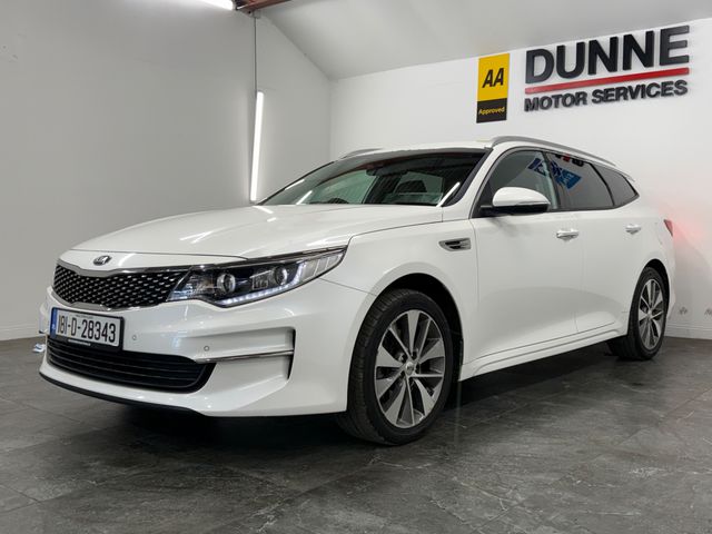 Image for 2018 Kia Optima **SPORTWAGON EX **2 KEYS **LANE ASSIST **APPLE CAR PLAY / ANDROID AUTO RADIO **CRUISE CONTROL **REVERSING CAMERA **PARKING SENSORS **DUAL DIGITAL CLIMATE CONTROL **AUTO START STOP **AUTO HOLD **VOICE