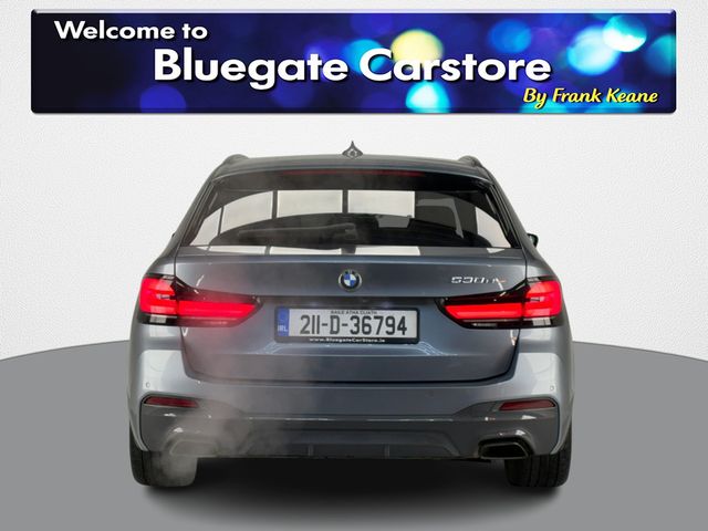 Image for 2021 BMW 5 Series G31 E M SPORT TOURING**NEW 20"ALLOYS**HEATED STEERING WHEEL**FRONT HEATED ELECTRIC MEMORY SEATS**HEADS UP DISPLAY**TOUCH SCREEN MEDIA DISPLAY**BLACK LEATHER INTERIOR**HARMON KARDON**REVERSE CAMERA**