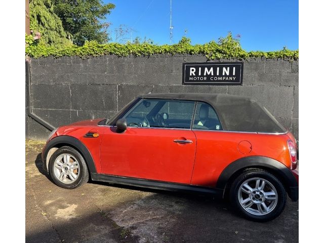 Image for 2012 Mini Convertible 1 6 2DR