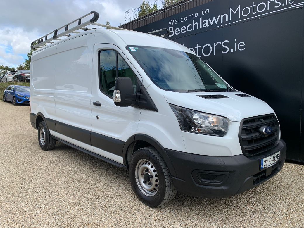 Image for 2023 Ford Transit 2.0 TDCI 130 PS LWB MED ROOF FWD // PRICE EXCL. VAT // 06/27 CVRT // ONE OWNER // GREAT CONDITION // 