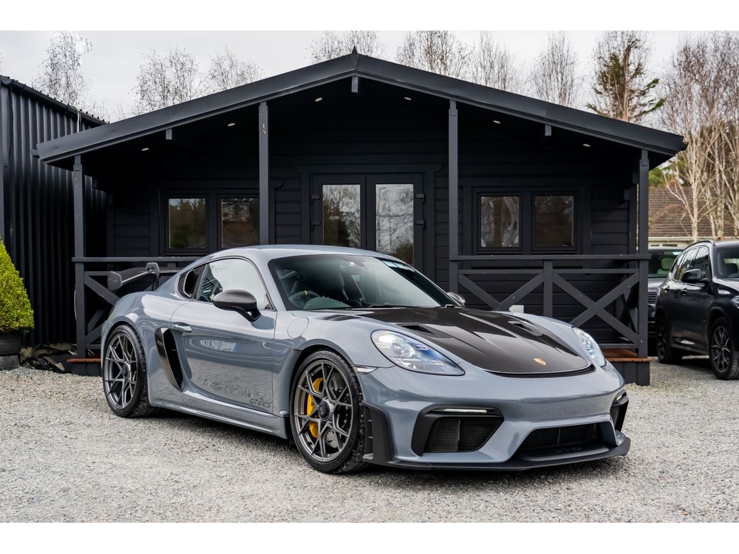 Image for 2023 Porsche Cayman 718 GT4 RS 493BHP, WEISSACH PACKAGE, CLUBSPORT PACKAGE, BOSE SOUND SYSTEM, SPORTS EXHAUST, SPORT CHRONO, FRONT LIFT