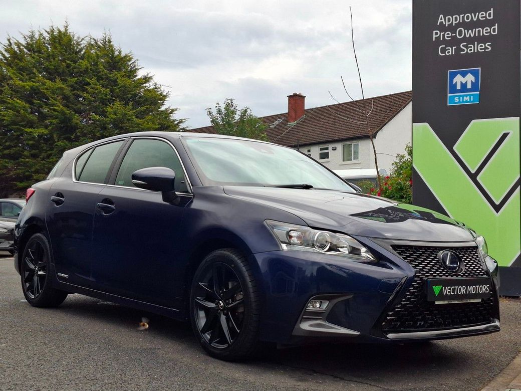Image for 2019 Lexus CT SPORT - IRISH CAR - LEATHER/ALCANTARA SEATS - 12 MONTH WARRANTY