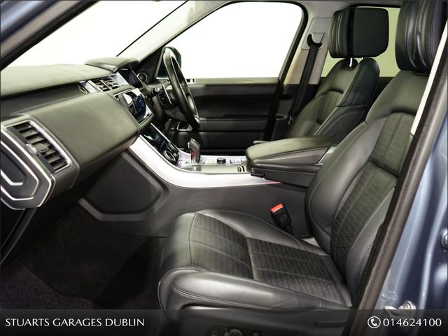 Image for 2022 Land Rover Range Rover Sport AUTOBIOGRAPHY DYNAMIC PHEV: BYRON BLUE METALLIC WITH EBONY EXTENDED LEATHER, BLACK PACK WITH CONTRAST ROOF, SLIDING PAN ROOF, PARKING PK, DRIVE PK