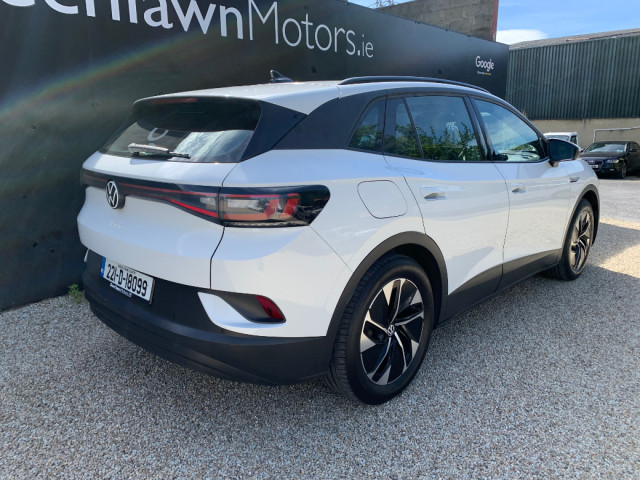 Image for 2022 Volkswagen ID.4 LIFE 77KWH 204HP AUTO 5DR // ONE OWNER // GREAT CONDITION // DOCUMENTED SERVICE HISTORY // 03/28 NCT AND €120 ROAD TAX PER ANNUM // 