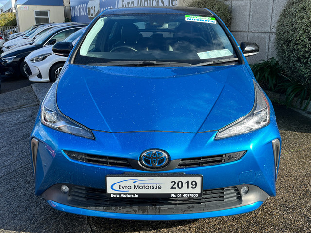 Image for 2019 Toyota Prius TOURING S AUTOMATIC HYBRID 1.8 PETROL //LOW MILES//HIGH SPEC//FULL LEATHER HEATED SEATS//ADAPTIVE CRUISE CONTROL//KEYLESS ENTRY//REVERSE CAMERA//