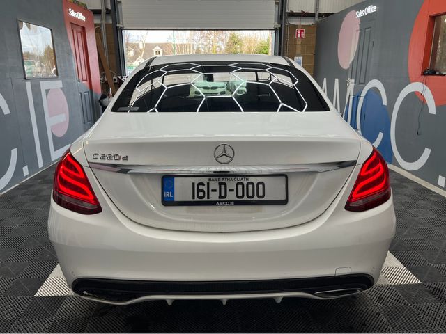 Image for 2016 Mercedes-Benz C Class €19950 2016 MERCEDES-BENZ C220D AVANTGARDE AMG LINE 2.2 AUTOMATIC / CRUISE CONTROL / REVERSE CAMERA / ELECTRIC MEMORY & HEATED SEATS / PADDLE SHIFTERS AND MORE