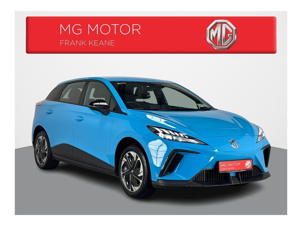Image for 2023 MG 4 ELECTRIC SR - EXCITE 51KWH 5DR AUTO **FULL BLACK CLOTH INTERIOR**KEYLESS IGNITION**ANDROID AUTO**APPLE CARPLAY**TOUCHSCREEN INFOTAINMENT**DIGITAL DASHBOARD**REVERSE SENSORS**ELECTRONIC HANDBRAKE**
