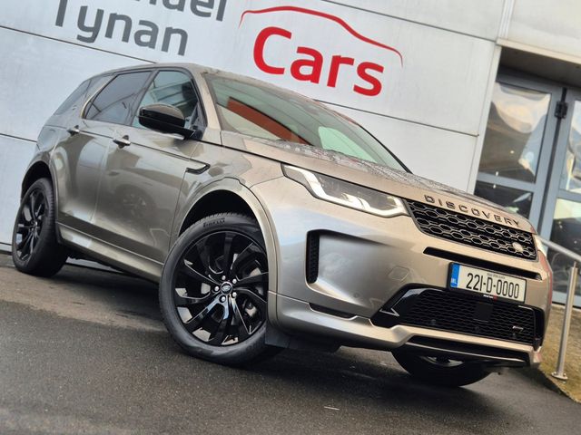 Image for 2022 Land Rover Discovery Sport R-Dynamic P300e Automatic, AWD, Panoramic roof, Black & Beige Leather, Black 20" Alloys